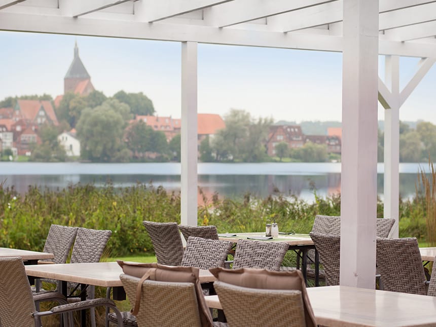 Überdachte Terrasse