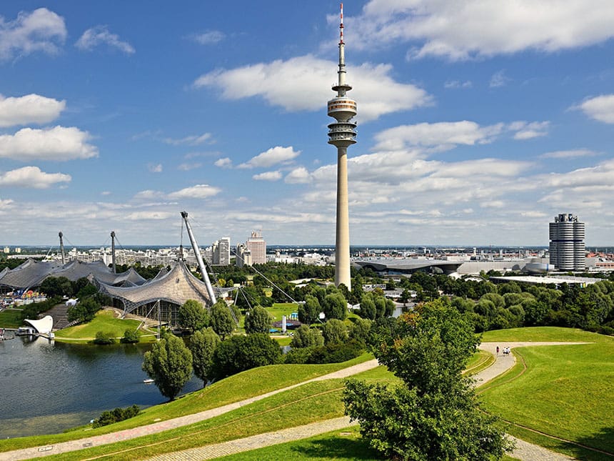 Ansicht Olympiaturm