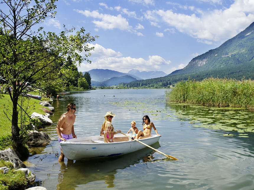 Bergsee bei Presseggersee nahe Hermagor