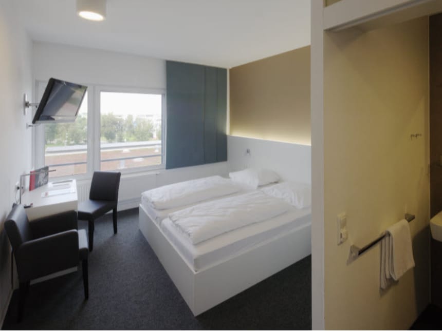 Standard Doppelzimmer für Zwei im MK Hotel Stuttgart