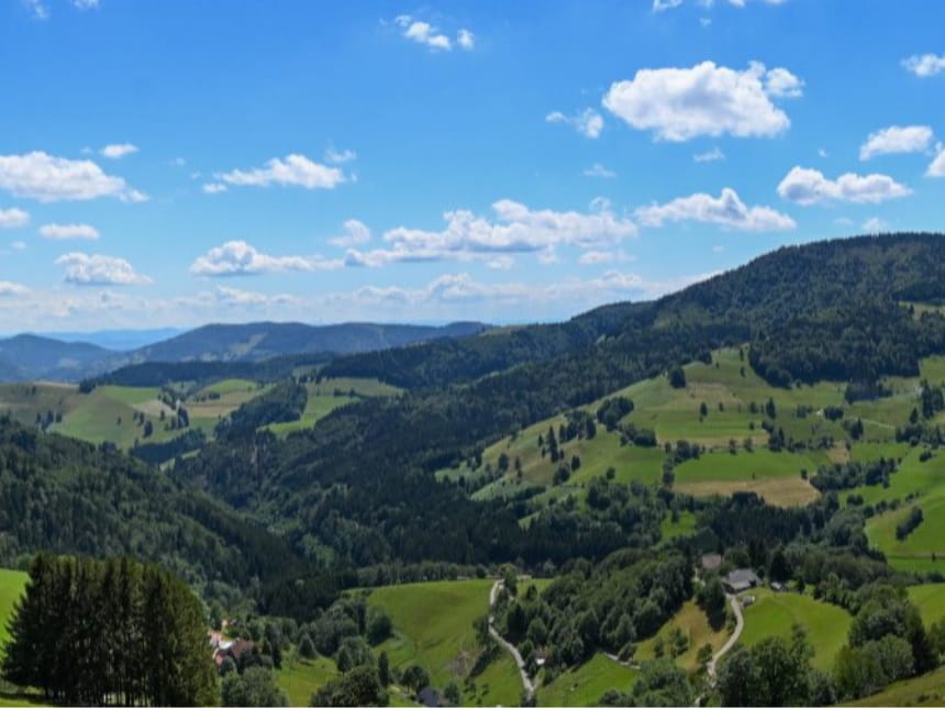 Panoramablick Badenweiler